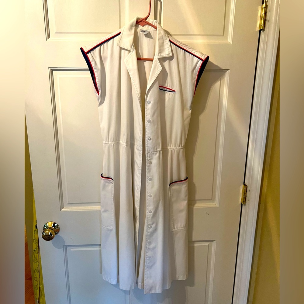 Vintage Button Front Dress